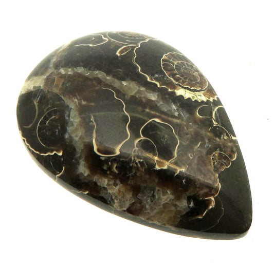 Teardrop 35x24mm Marston Marble Cabochon 04