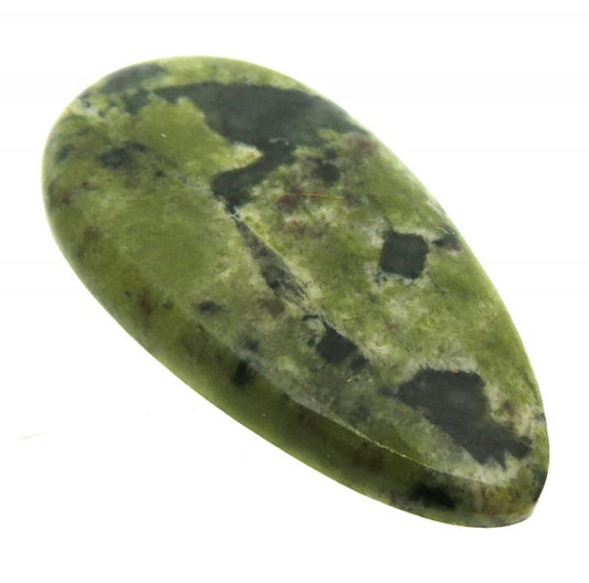 Teardrop 36x19mm Canadian Jade Cabochon 02