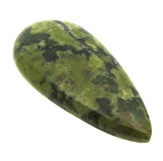 Teardrop 36x17mm Canadian Jade Cabochon 08
