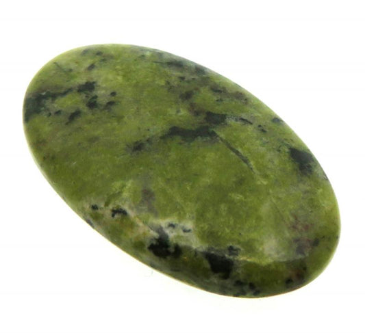 Oval 38x22mm Canadian Jade Cabochon 18