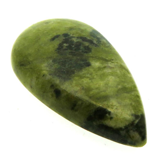 Teardrop 32x17mm Canadian Jade Cabochon 21