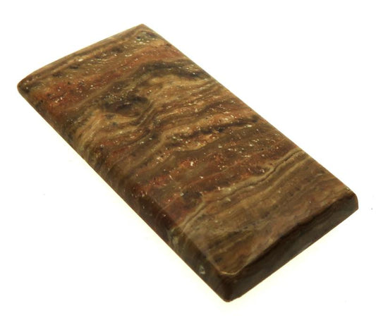 Rectangle 38x18mm Aragonite Cabochon 08