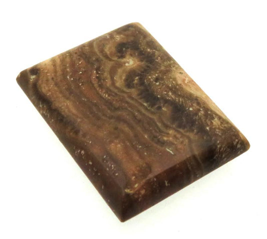 Rectangle 25x19mm Aragonite Cabochon 17