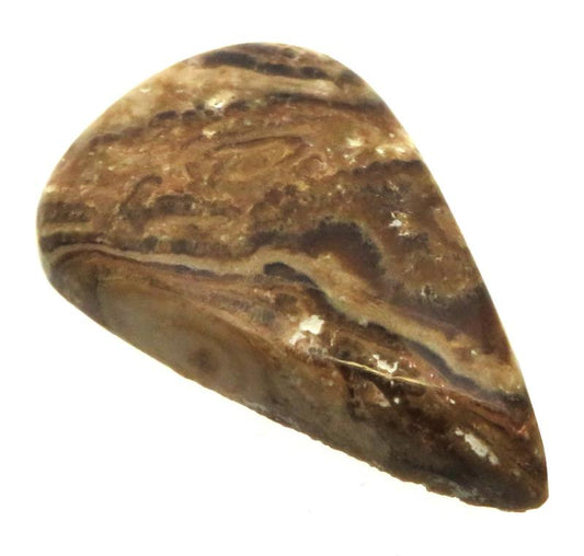 Teardrop 33x21mm Aragonite Cabochon 34