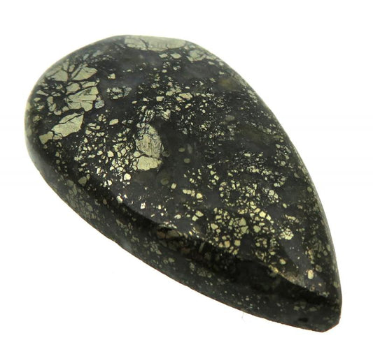 Teardrop 31x17mm Marcasite Cabochon 27