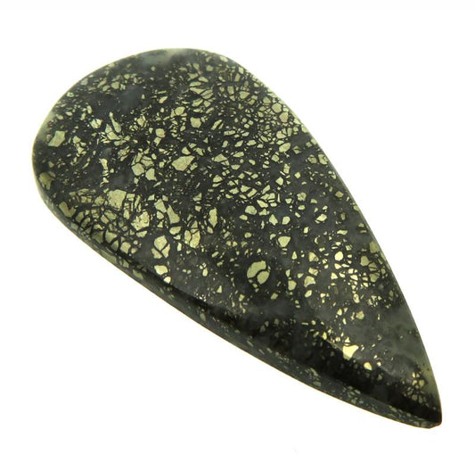 Teardrop 34x17mm Marcasite Cabochon 29