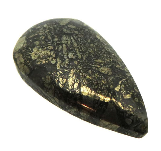 Teardrop 32x17mm Marcasite Cabochon 46