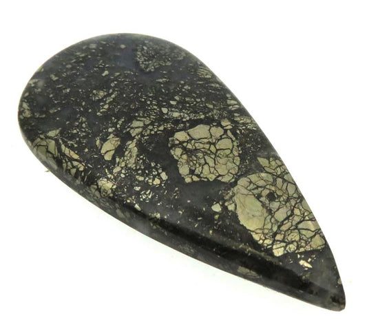 Teardrop 40x20mm Marcasite Cabochon 49