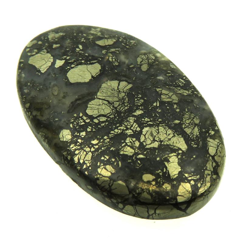 Oval 34x20mm Marcasite Cabochon 50