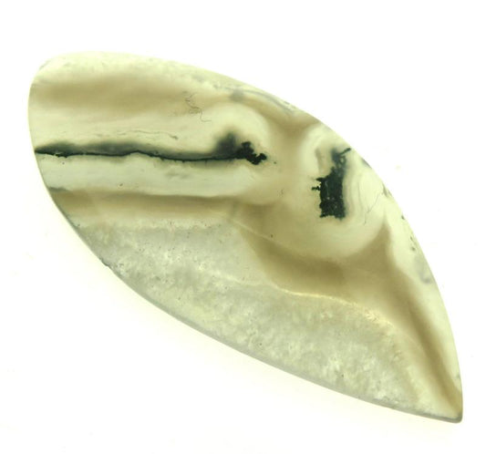Freeform 53x24mm Solar Moss Quartz Cabochon 20