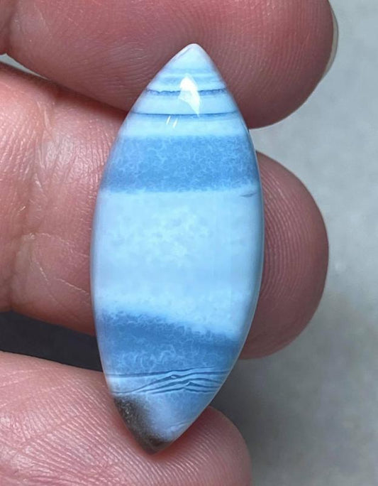 Marquise 30x13mm Owyhee Blue Opal Cabochon 14