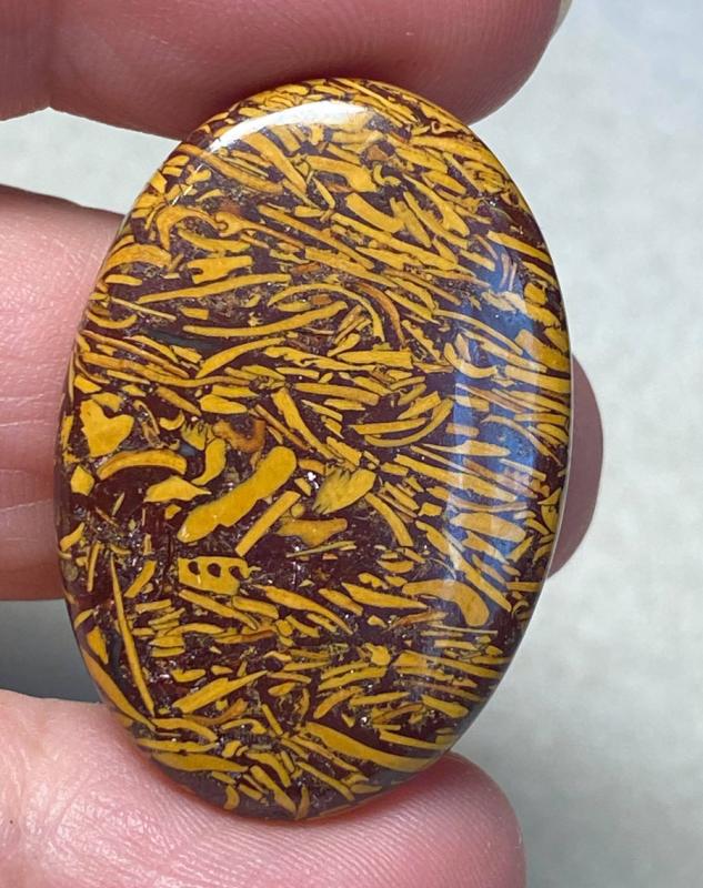 Oval 35x24mm Mariam Jasper Cabochon 13