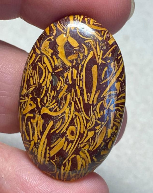 Oval 36x23mm Mariam Jasper Cabochon 18
