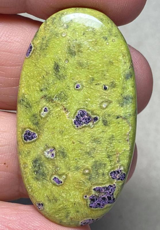 Oval 44x24mm Atlantasite Cabochon 08