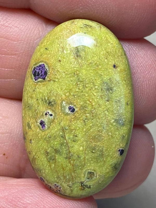 Oval 31x19mm Atlantasite Cabochon 23