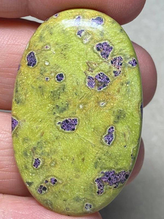 Oval 43x27mm Atlantasite Cabochon 28