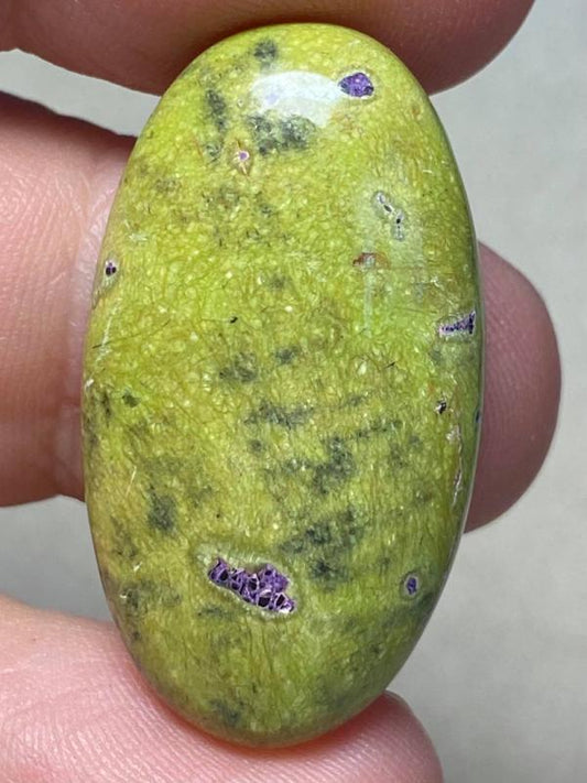 Oval 33x18mm Atlantasite Cabochon 29