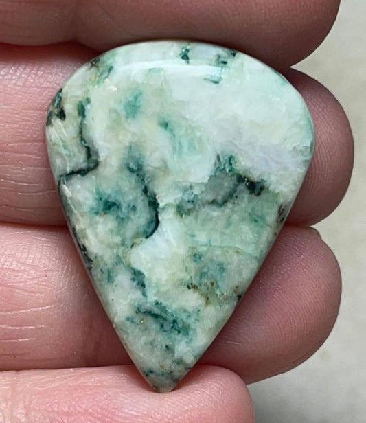 Teardrop 32x25mm Mariposite Cabochon 02