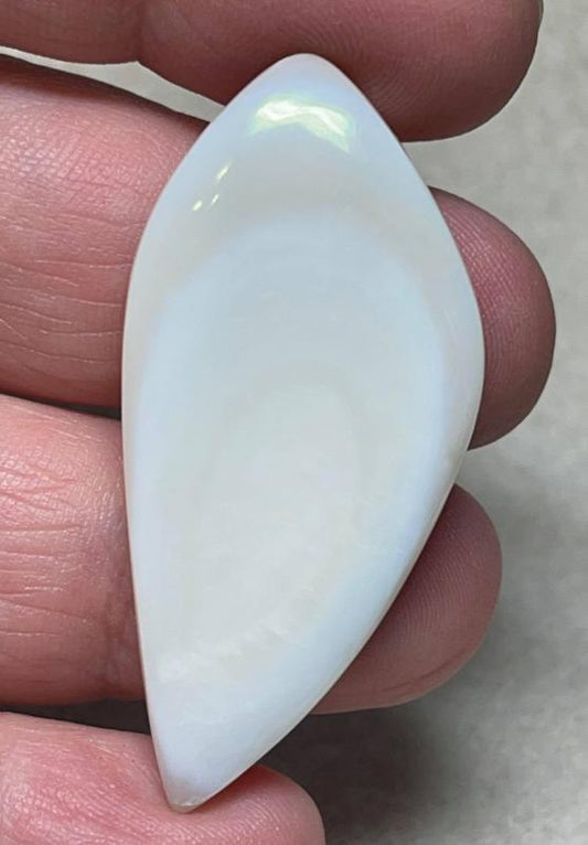 Freeform 47x22mm Mother of Pearl Cabochon 27