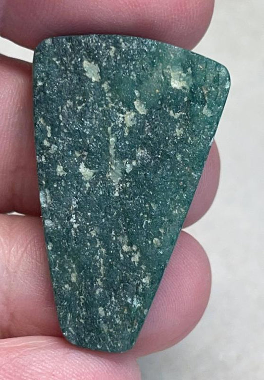 Freeform 35x22mm Druzy Green Aventurine Cabochon 16