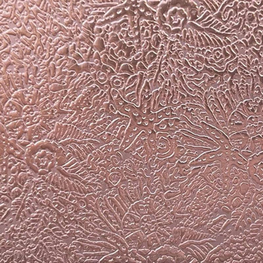 0.55 Thick 60x60mm Bare Copper Plate Under the Sea Design 58