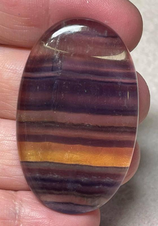 Oval 48x30mm Fluorite Cabochon 32