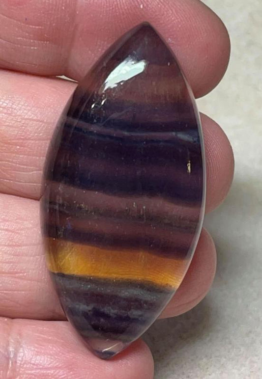Marquise 49x23mm Fluorite Cabochon 44