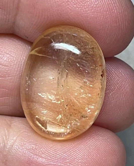 Oval 23x17mm Citrine Cabochon 06