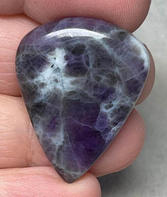 Teardrop 33x26mm Morado Opal Cabochon 02