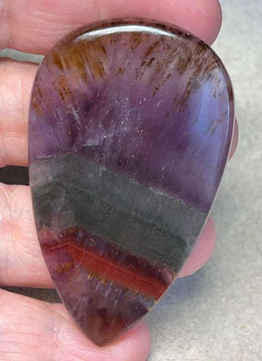 Teardrop 65x39mm Auralite 23 Cabochon 01