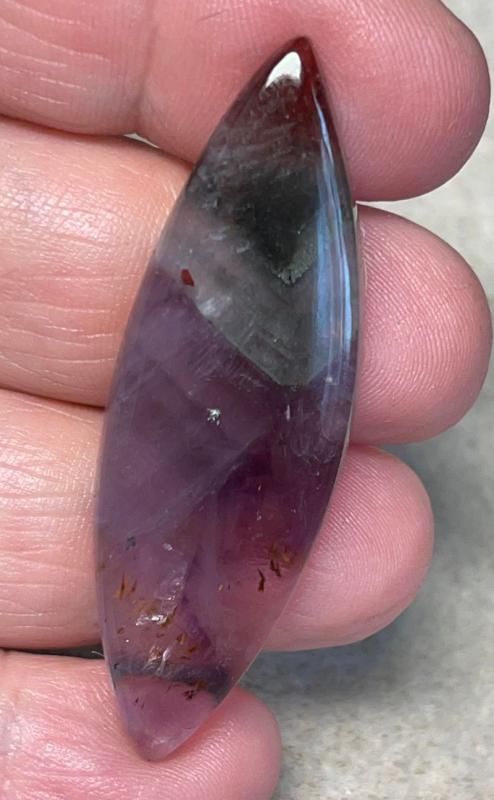 Marquise 52x17mm Auralite 23 Cabochon 07