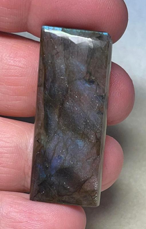 Rectangle 42x17mm Labradorite Cabochon 113