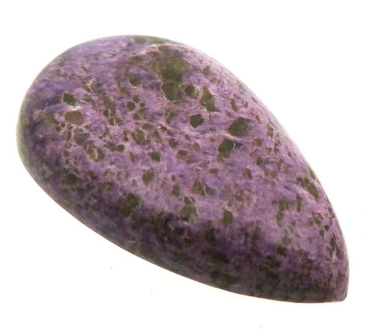 Teardrop 27x16mm Stichtite Cabochon 11