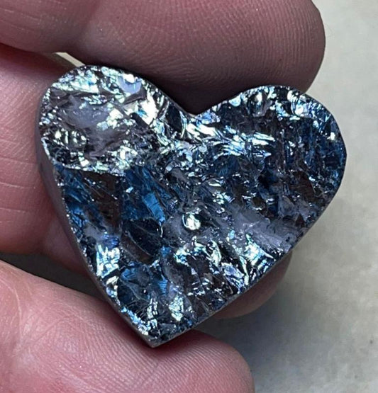 Heart 26x29mm Silicon Cabochon 08