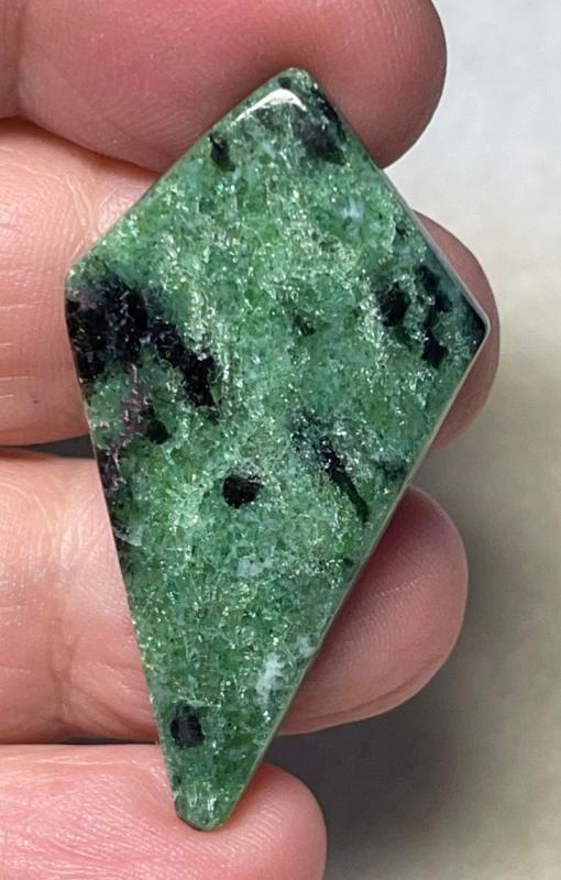 Teardrop 44x24mm Zoisite Cabochon 08