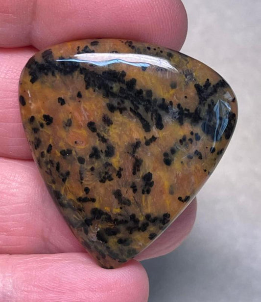 Teardrop 36x24mm Cheetah Jasper Cabochon 02