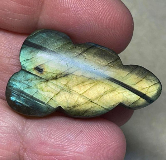 Cloud 21x37mm Labradorite Cabochon 02