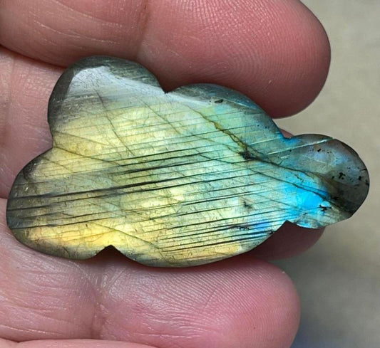 Cloud 23x43mm Labradorite Cabochon 09