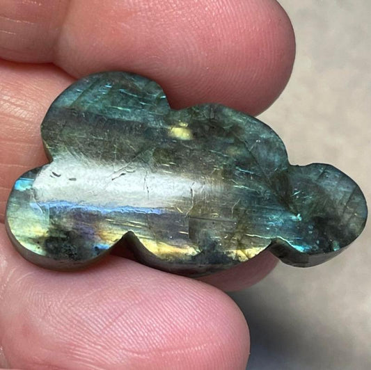 Cloud 20x35mm Labradorite Cabochon 18