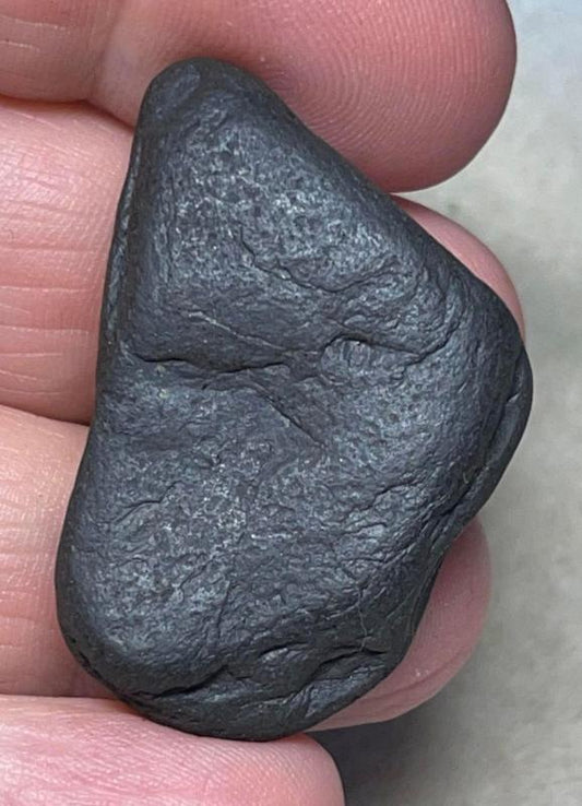 Freeform 38x24mm Raw Whitby Jet Specimen 03