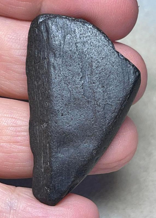 Freeform 46x28mm Raw Whitby Jet Specimen 07