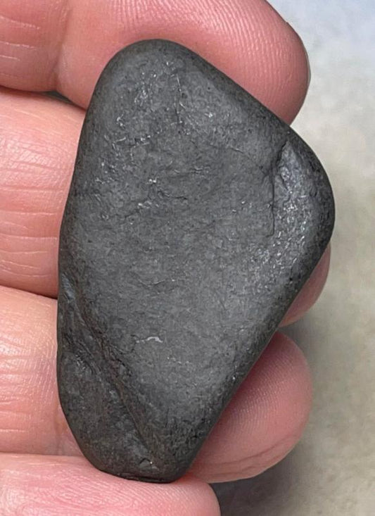Freeform 41x25mm Raw Whitby Jet Specimen 16