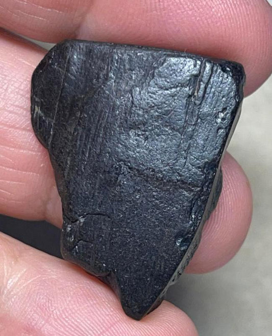Freeform 33x25mm Raw Whitby Jet Specimen 27
