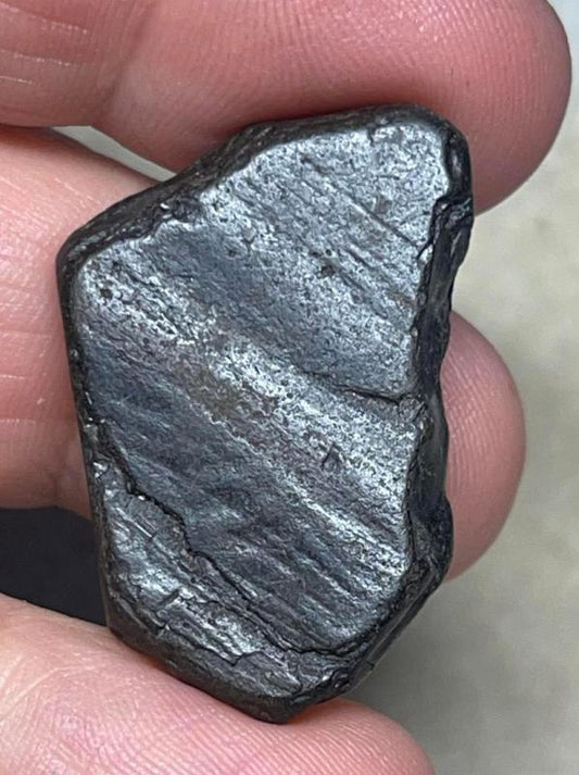 Freeform 31x22mm Raw Whitby Jet Specimen 34