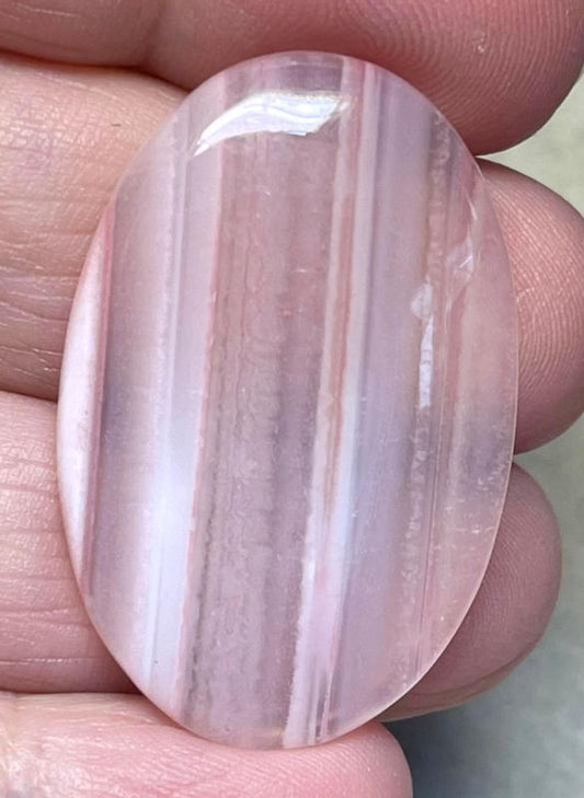 Oval 37x24mm Botswana Agate Cabochon 17