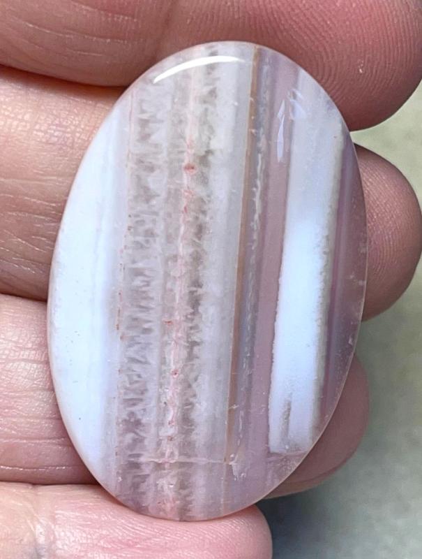 Oval 41x26mm Botswana Agate Cabochon 21