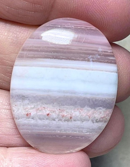 Oval 35x27mm Botswana Agate Cabochon 22