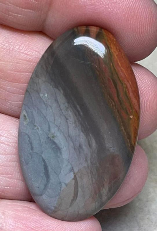 Oval 40x24mm Polychrome Jasper Cabochon 20