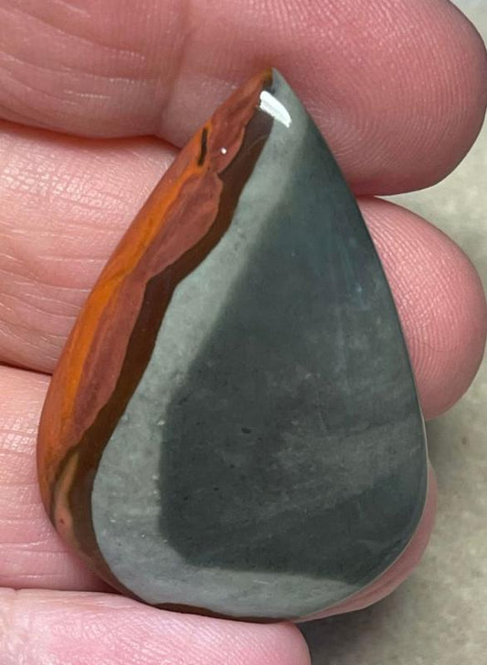 Teardrop 40x28mm Polychrome Jasper Cabochon 25