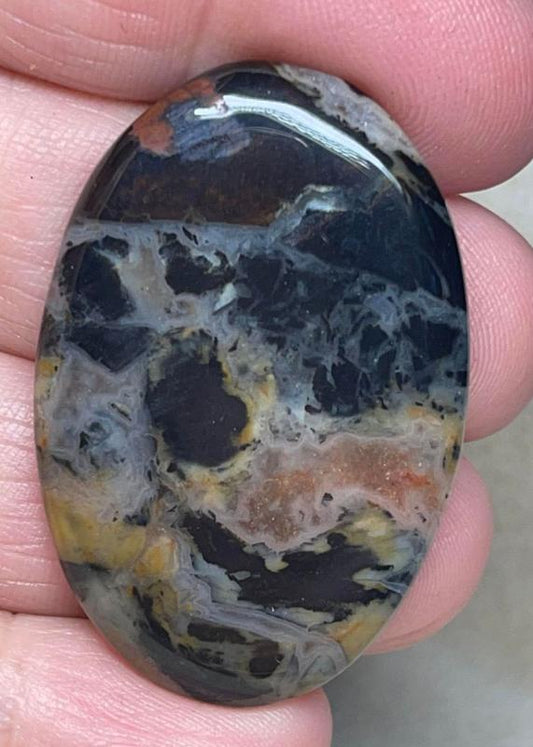 Oval 41x27mm Snake Jasper Cabochon 16